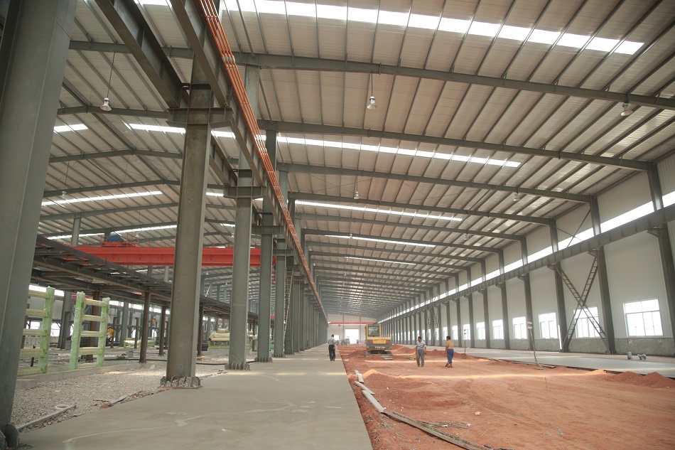 山西鋼結構廠房建設施工